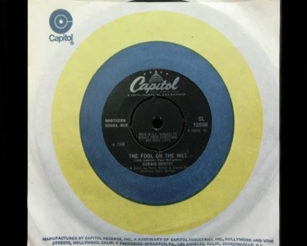 画像1: BEATLES名曲カバー/UK原盤★BOBBY GENTRY-『THE FOOL ON THE HILL』  (1)