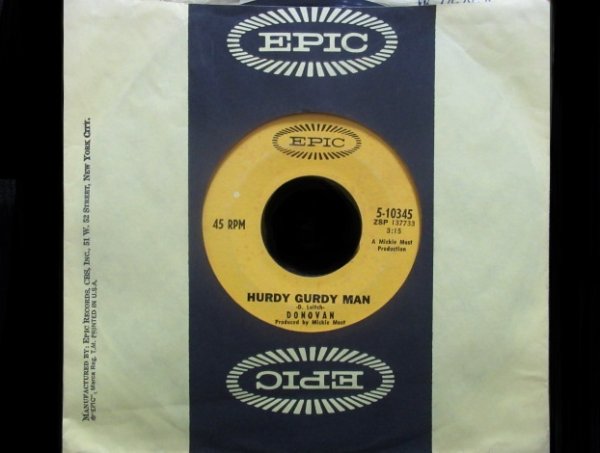 画像1: Jimmy Page参加★DONOVAN-『HURDY GURDY MAN』 (1)