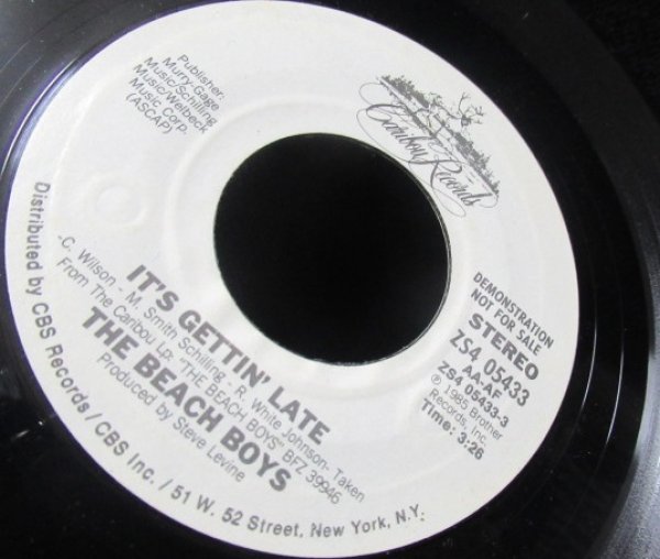 ビーチ・ボーイズUS原盤/貴重プロモ☆THE BEACH BOYS-『IT'S