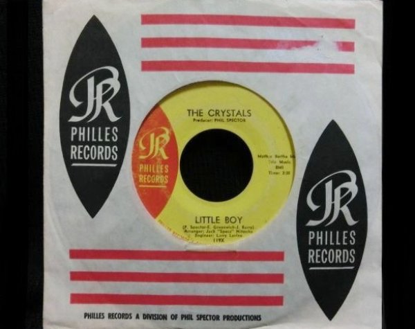 画像1: PHIL SPECTOR音壁ガールズポップ/45オンリー★THE CRYSTALS-『LITTLE BOY』 (1)