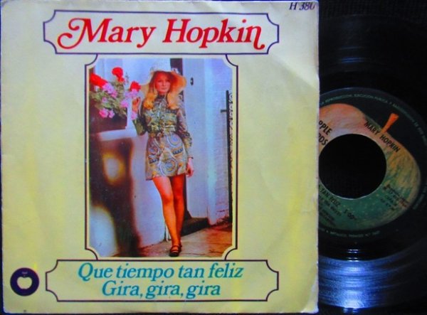 画像1: メリー・ホプキン/Spain原盤★MARY HOPKIN-『悲しき天使/THOSE WERE THE DAYS』 (1)