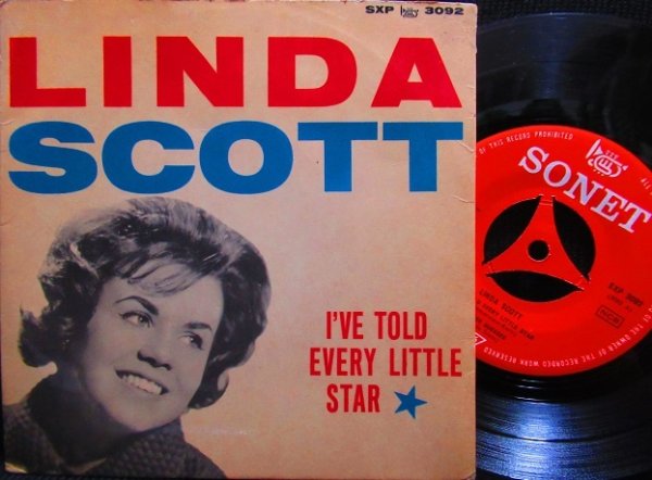 画像1: ［マツコの知らない世界］/希少Sweden原盤★LINDA SCOTT-『I'VE TOLD EVERY LITTLE STAR』 (1)