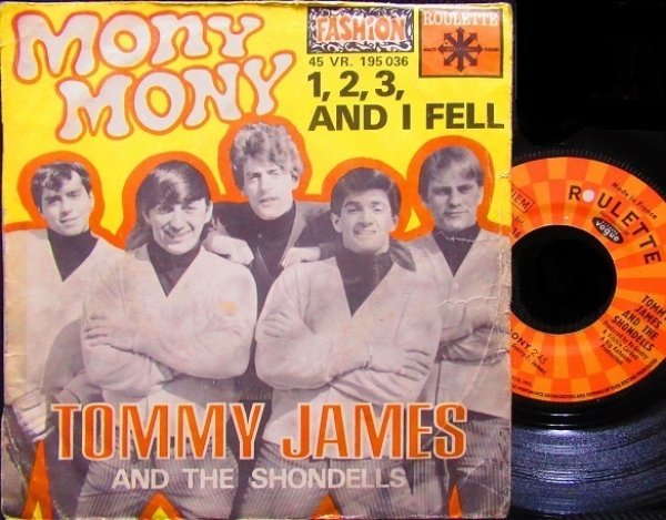 画像1: Billy Idol元ネタ/France原盤★TOMMY JAMES AND THE SHONDELLS-『MONY MONY』 (1)