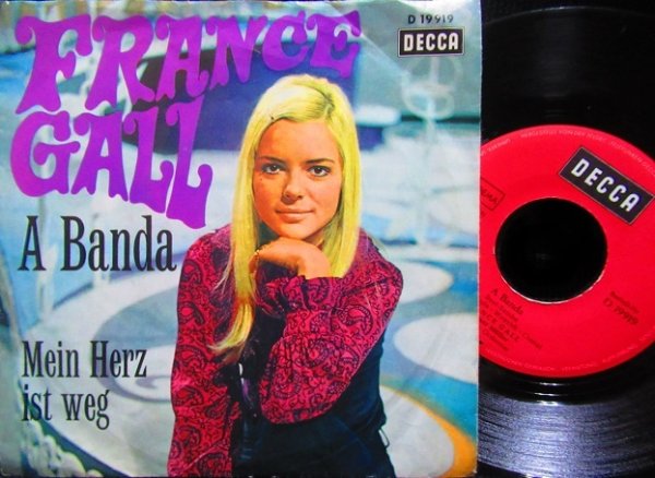 画像1: フランス・ギャル/Germany原盤★FRANCE GALL-『A BANDA』 (1)