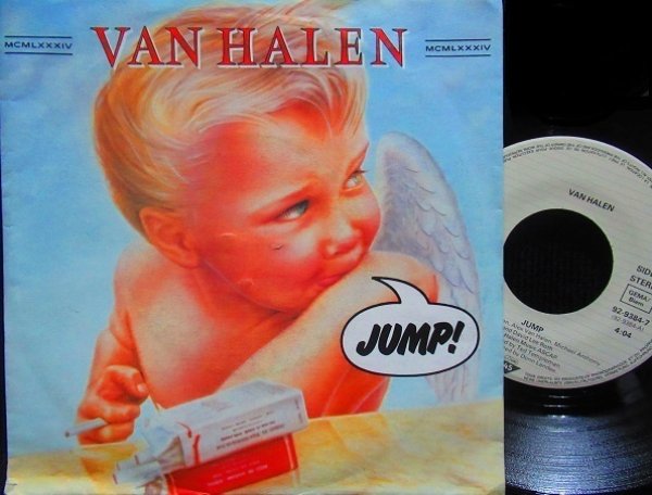画像1: ヴァン・ヘイレン/EUジャケ原盤★VAN HALEN-『JUMP』 (1)