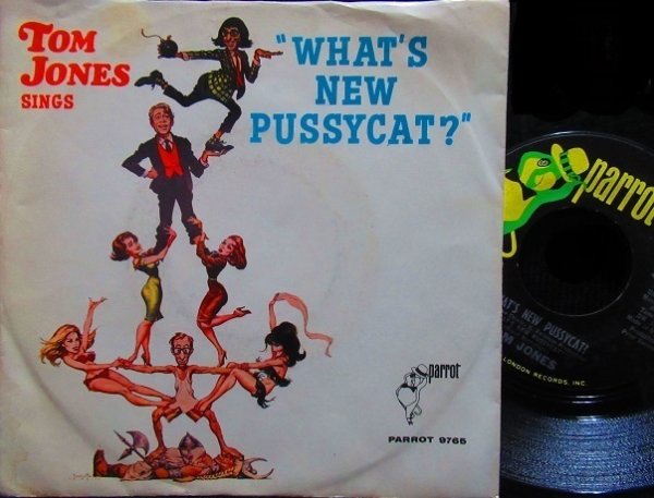 画像1: 希少ジャケ/US原盤★TOM JONES-『WHAT'S NEW PUSSYCAT?』 (1)