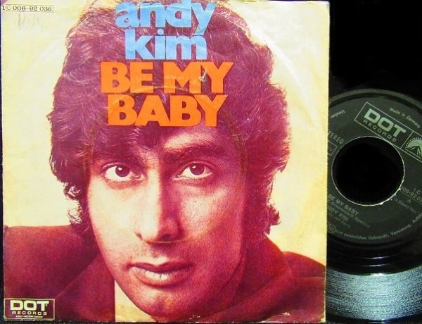 画像1: Ronettes名曲カバー/Germany原盤★ANDY KIM-『BE MY BABY』  (1)