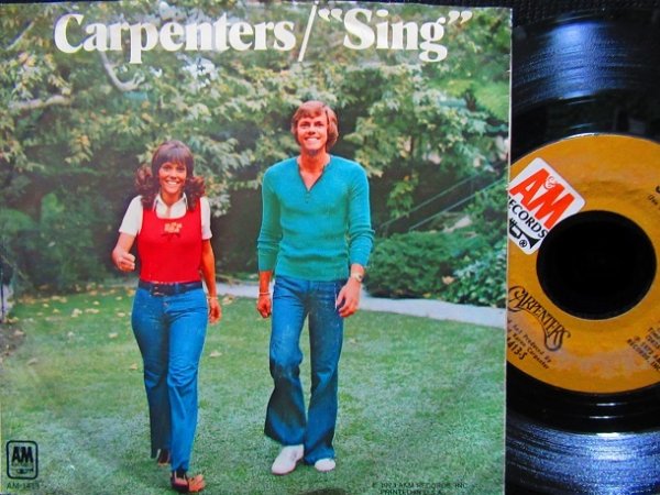 画像1: カーペンターズUSジャケ原盤★CARPENTERS-『SING』 (1)