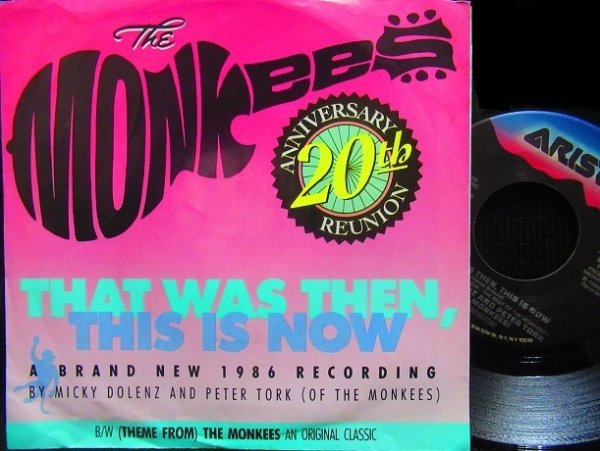 画像1: モンキーズ20周年/USジャケ原盤★MONKEES-『君がいて僕がいる/THAT WAS THEN, THIS IS NOW』 (1)