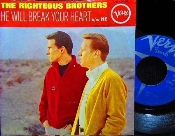 画像1: ライチャス・ブラザーズUS原盤★THE RIGHTEOUS BROTHERS-『HE WILL BREAK YOUR HEART』 (1)