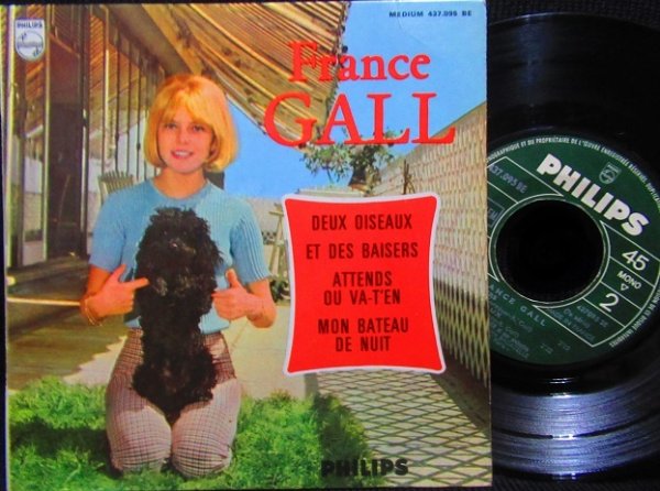 画像1: フランス・ギャル原盤EP★FRANCE GALL-『DEUX OISEAUX』 (1)