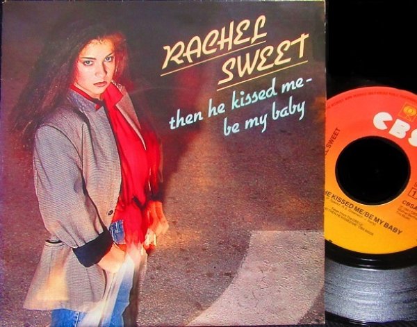 画像1: Ronettes名曲カバー/EU原盤★RACHEL SWEET-『THEN HE KISSED ME〜BE MY BABY』 (1)