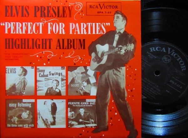 画像1: エルヴィス・プレスリー/アメリカ復刻盤★ELVIS PRESLEY-『Perfect For Parties』 (1)