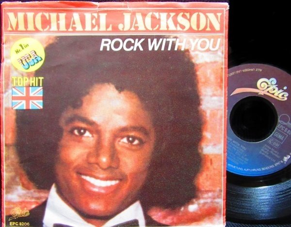 画像1: マイケル・ジャクソン/GERMANY原盤★MICHAEL JACKSON-『ROCK WITH YOU』 (1)