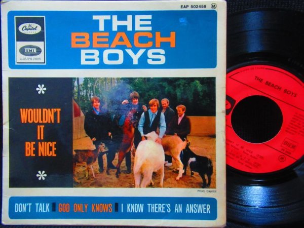 画像1: ビーチ・ボーイズ/France原盤★THE BEACH BOYS-『WOUNDN'T IT BE NICE』 (1)