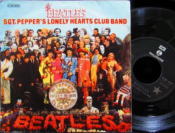 画像1: ビートルズ/France原盤★THE BEATLES-『サージェント・ペパーズ/SGT. PEPPER'S LONLEY HEARTS CLUB BAND』  (1)