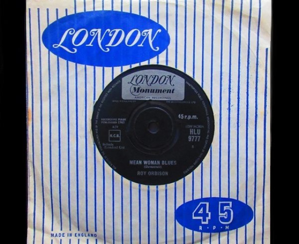 画像1: Spencer Davis元ネタVer./UK原盤★ROY ORBISON-『MEAN WOMEN BLUES』 (1)