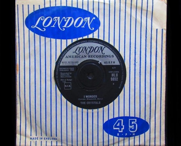 画像1: Ronettes元ネタ/UK原盤★THE CRYSTALS-『I WONDER』 (1)