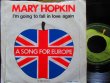 画像2: メリー・ホプキン/希少EU原盤★MARY HOPKIN-『しあわせの扉/KNOCK KNOCK WHO'S THERE』 (2)