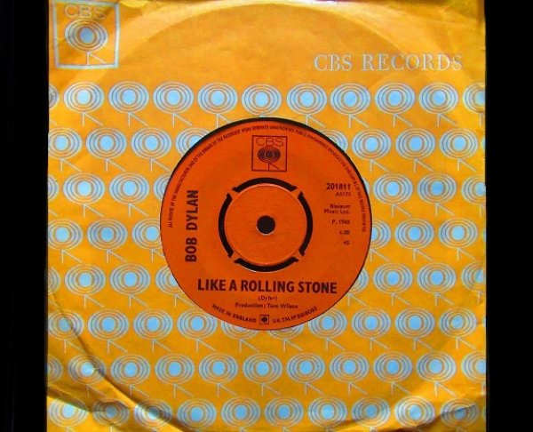 画像1: ボブ・ディランUK原盤★BOB DYLAN-『LIKE A ROLLING STONE』 (1)