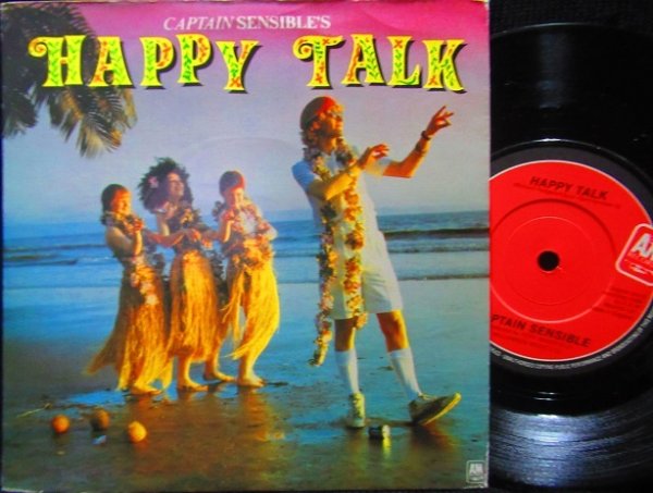 画像1: キャプテン・センシブル/UK原盤★CAPTAIN SENSIBLE'S-『HAPPY TALK』 (1)