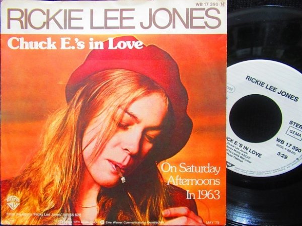 画像1: リッキー・リー・ジョーンズ/EU原盤★RICKIE LEE JONES-『CHUCK E'S IN LOVE』 (1)