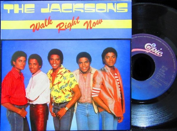 画像1: ザ・ジャクソンズEU原盤★THE JACKSONS-『WALK RIGHT NOW』 (1)