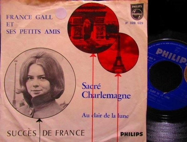 画像1: フランスギャル/EU原盤★France Gall-『シャルマーニュ大王』  (1)