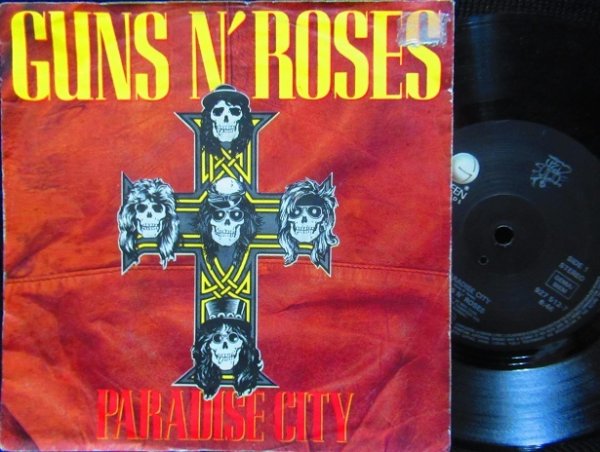 画像1: ガンズ・アンド・ローゼズ/EU原盤★Guns n' Roses-『paradise city』 (1)