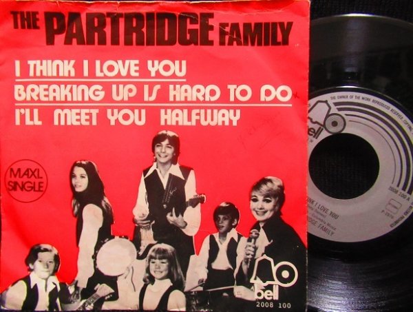 画像1: パートリッジ・ファミリー/EU原盤★PARTRIDGE FAMILY-『I THINK I LOVE YOU』 (1)