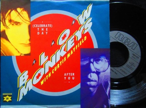 画像1: ブロウ・モンキーズ/EU原盤★Blow Monkeys & Curtis Mayfield-『(Celebrate) The Day After You』 (1)