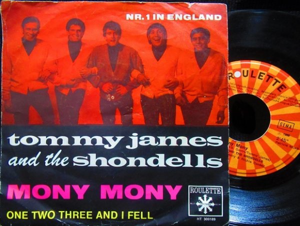 画像1: Billy Idol元ネタ/Germany原盤★TOMMY JAMES AND THE SHONDELLS-『MONY MONY』 (1)