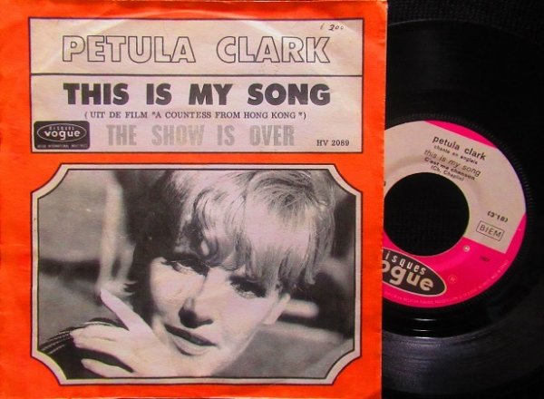 画像1: ペトゥラ・クラーク/France原盤★PETULA CLARK-『THIS IS MY SONG』 (1)