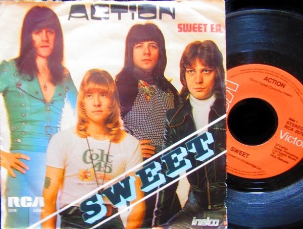 画像1: Def Leppard元ネタ/EU原盤★THE SWEET-『ACTION』 (1)