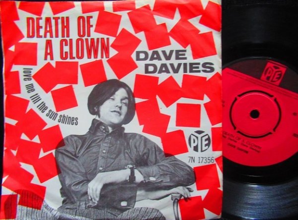 画像1: The Kinks/ソロ/EU原盤★DAVE DAVIES-『DEATH OF A CLOWN』 (1)