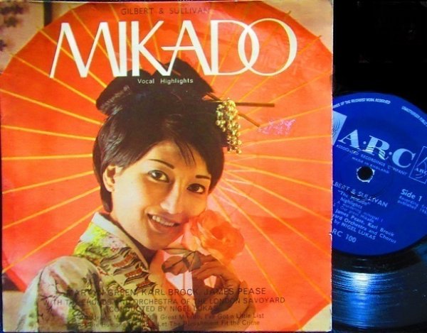 画像1: 英国オペラ/UK原盤★「MIKADO/ミカド (オペレッタ)」 (1)