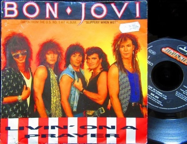 画像1: ボン・ジョヴィ/EU原盤★Bon Jovi-『Livin' on a Prayer』 (1)