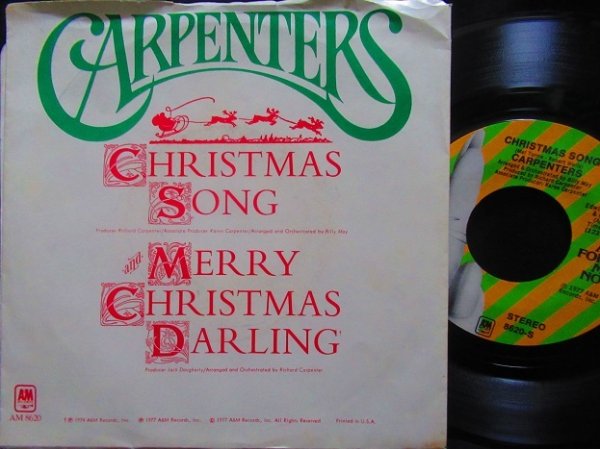 画像1: カーペンターズ/クリスマス人気曲/US原盤★Carpenters『CHRISTMAS SONG』 (1)