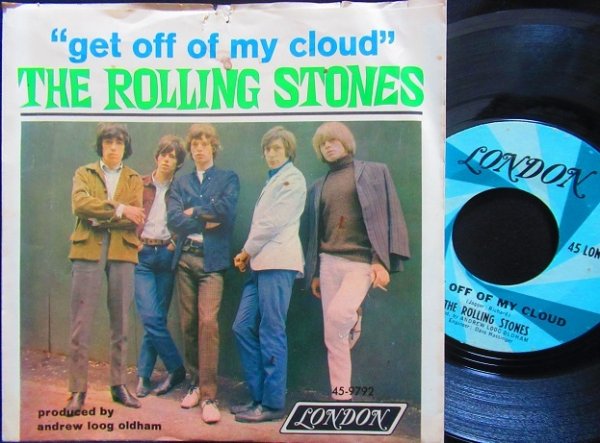 画像1: ローリング・ストーンズUS原盤★THE ROLLING STONES-『GET OFF OF MY CLOUD』 (1)