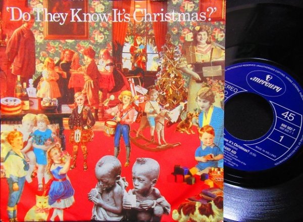 画像1: クリスマス 名曲/バンド・エイド/EU原盤★BAND AID-『DO THEY KNOW IT'S CHRISTMAS』 (1)