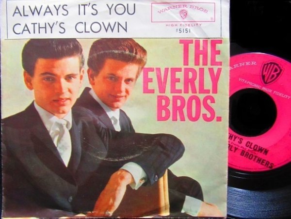 画像1: エヴァリー・ブラザーズ/US原盤★EVERLY BROTHERS-『CATHY'S CLOWN』  (1)