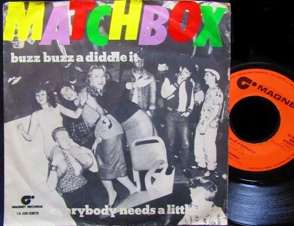 画像1: 英国ネオロカビリー/FREDDY CANNONカバー★MATCHBOX-『BUZZ BUZZ A DIDDLE IT』 (1)