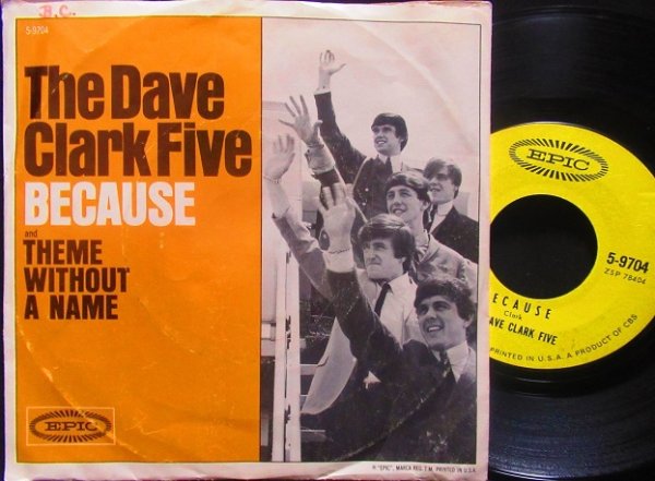 画像1: デイヴ・クラーク・ファイヴ/US原盤★DAVE CLARK FIVE-『BECAUSE』 (1)