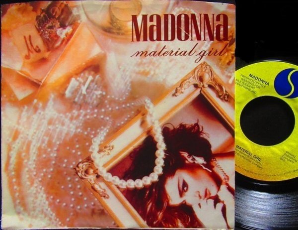 画像1: マドンナ/US原盤★MADONNA-『MATERIAL GIRL』 (1)