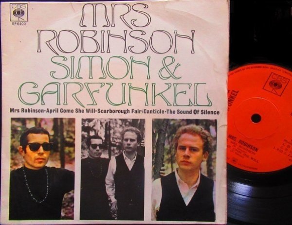 画像1: サイモン＆ガーファンクル/UK原盤★SIMON & GARFUNKLE『Mrs Robinson』 (1)