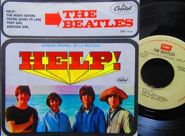 画像1: ビートルズ/Mexico盤★THE BEATLES-『HELP』 (1)