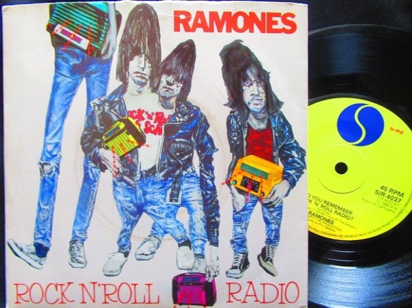 画像1: ラモーンズ/UK原盤★RAMONES-『DO YOU REMEMBER ROCK'N ROLL RADIO』 (1)