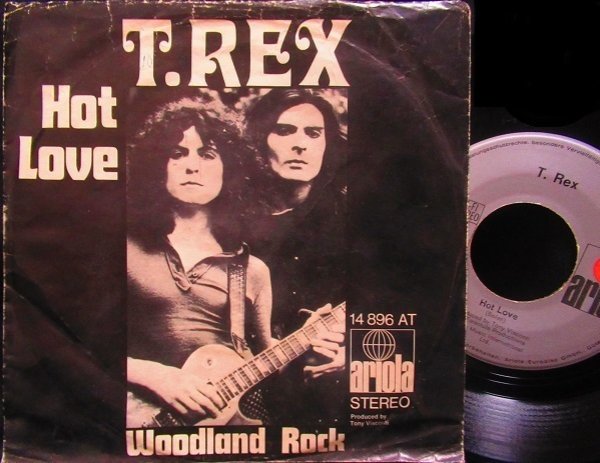 画像1: ドイツ原盤45★T.REX-『HOT LOVE』 (1)