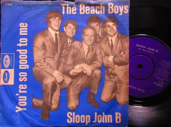 画像1: ビーチボーイズDENMARK原盤/PET SOUNDS収録★BEACH BOYS『SLOOP JOHN B』 (1)