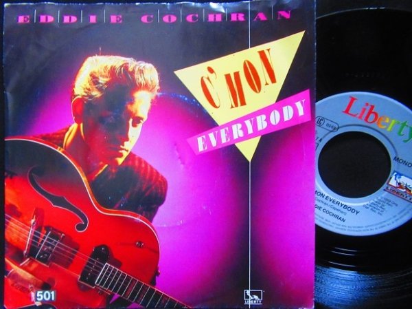 画像1: エディ・コクラン/Levi's EU廃盤★EDDIE COCHRAN-『C'MON EVERYBODY』 (1)